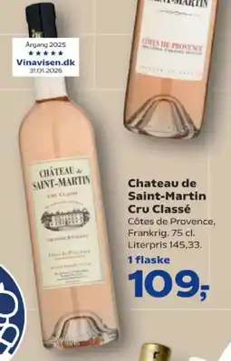 SuperBrugsen Chateau de Saint-Martin Cru Classé tilbud