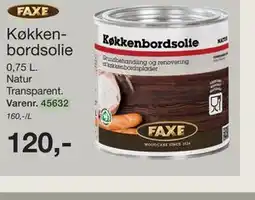 Harald Nyborg Køkkenbordsolie tilbud