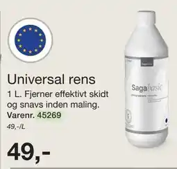 Harald Nyborg Universal rens tilbud