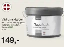 Harald Nyborg Vådrumsklæber tilbud