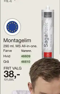 Harald Nyborg Montagelim tilbud