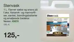 Harald Nyborg Stenvask tilbud