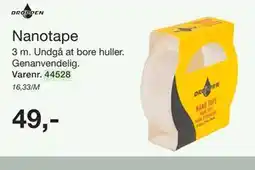Harald Nyborg Nanotape tilbud
