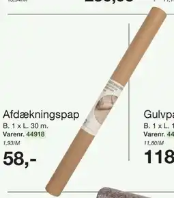 Harald Nyborg Afdækningspap tilbud