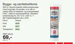 Harald Nyborg Bygge- og sanitetssilikone tilbud