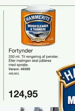 Harald Nyborg Fortynder tilbud