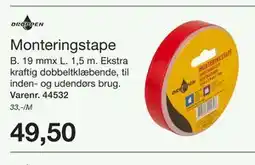 Harald Nyborg Monteringstape tilbud