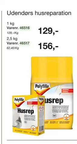 Harald Nyborg Udendørs husreparation tilbud