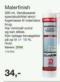 Harald Nyborg Malerfinish tilbud