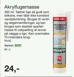 Harald Nyborg Akrylfugemasse tilbud