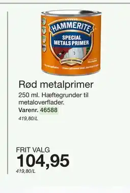 Harald Nyborg Rød metalprimer tilbud