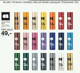 Harald Nyborg Spraymaling akryl tilbud