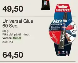 Harald Nyborg Universal Glue 60 Sec tilbud