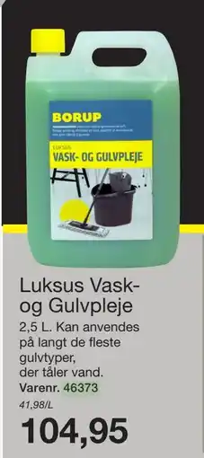 Harald Nyborg Luksus Vask- og Gulvpleje tilbud