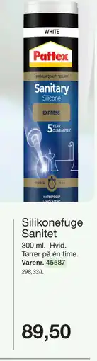 Harald Nyborg Silikonefuge Sanitet tilbud
