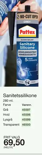 Harald Nyborg Sanitetssilikone tilbud