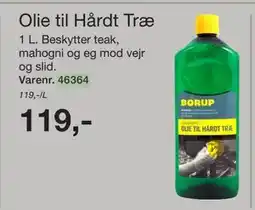 Harald Nyborg Olie til Hårdt Træ tilbud