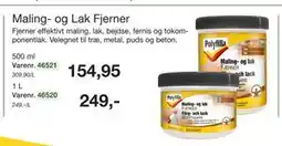Harald Nyborg Maling- og Lak Fjerner tilbud