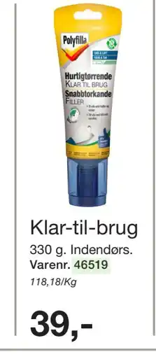 Harald Nyborg Klar-til-brug tilbud