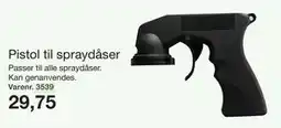 Harald Nyborg Pistol til spraydåser tilbud