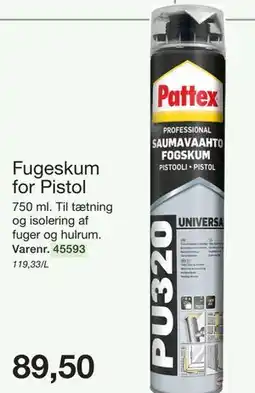 Harald Nyborg Fugeskum for Pistol tilbud