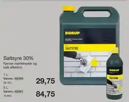Harald Nyborg Saltsyre 30% tilbud