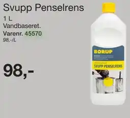Harald Nyborg Svupp Penselrens tilbud