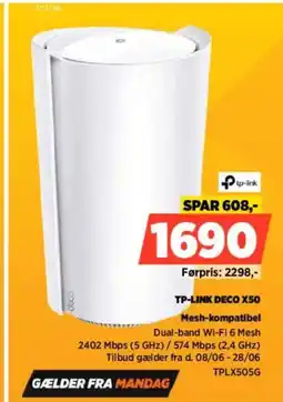 Power Tp-link tp-link deco x50 mesh-kompatibel tilbud