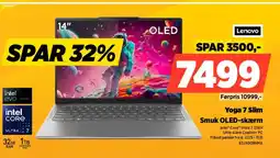 Power Lenovo Yoga 7 Slim Smuk OLED-skærm tilbud