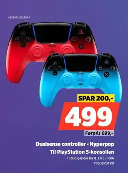Power Dualsense controller - Hyperpop Til PlayStation 5-konsollen tilbud