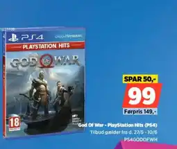 Power God Of War - PlayStation Hits (PS4) tilbud
