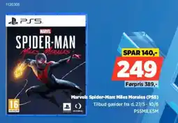 Power Marvels Spider-Man: Miles Morales (PS5) tilbud