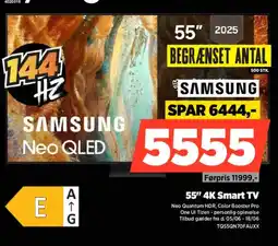 Power SAMSUNG 55" 4K Smart TV tilbud