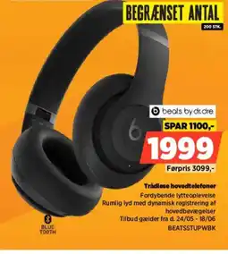 Power Beats by dr.dre trådløse hovedtelefoner tilbud
