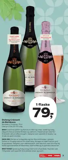 Kvickly Dulong Crémant de Bordeaux tilbud