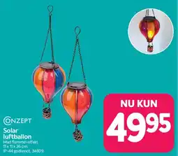 Din Isenkræmmer CONZEPT Solar luftballon tilbud