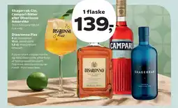 Kvickly Skagerrak Gin, Campari Bitter eller Disaronno Amaretto tilbud