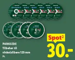 Lidl Tilbehør til vinkelslibere 125 mm tilbud