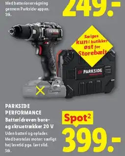 Lidl Batteridreven bore- og skruetrækker 20 V tilbud
