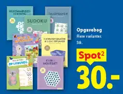 Lidl Opgavebog / Aktivitetsbøger tilbud