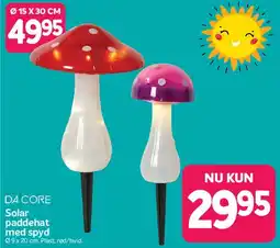 Din Isenkræmmer DÅ CORE Solar paddehat med spyd tilbud