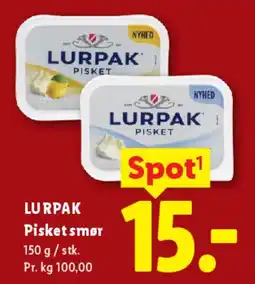 Lidl Lurpak Pisket smør tilbud