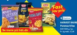 Lidl Harvest Basket Pommes frites tilbud