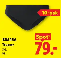 Lidl ESMARA Trusser tilbud