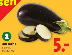 Lidl Aubergine tilbud