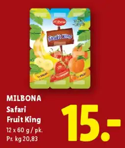 Lidl Milbona Safari Fruit King tilbud