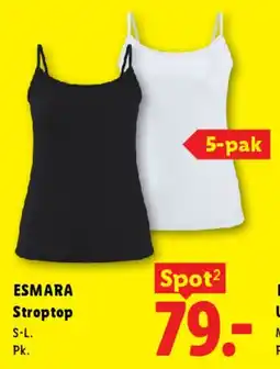 Lidl ESMARA Stroptop tilbud