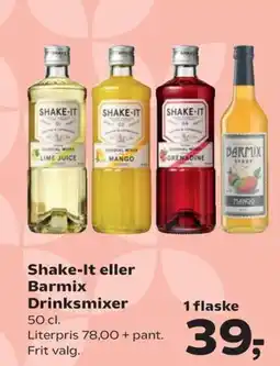 Kvickly Shake-It eller Barmix Drinksmixer tilbud