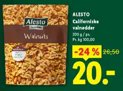 Lidl Californiske valnødder tilbud