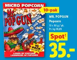 Lidl Mr. Popgun Popcorn (10-pak) tilbud